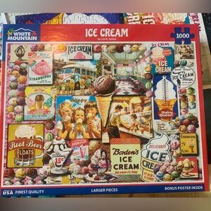 White Mountain Ice Cream Puzzle